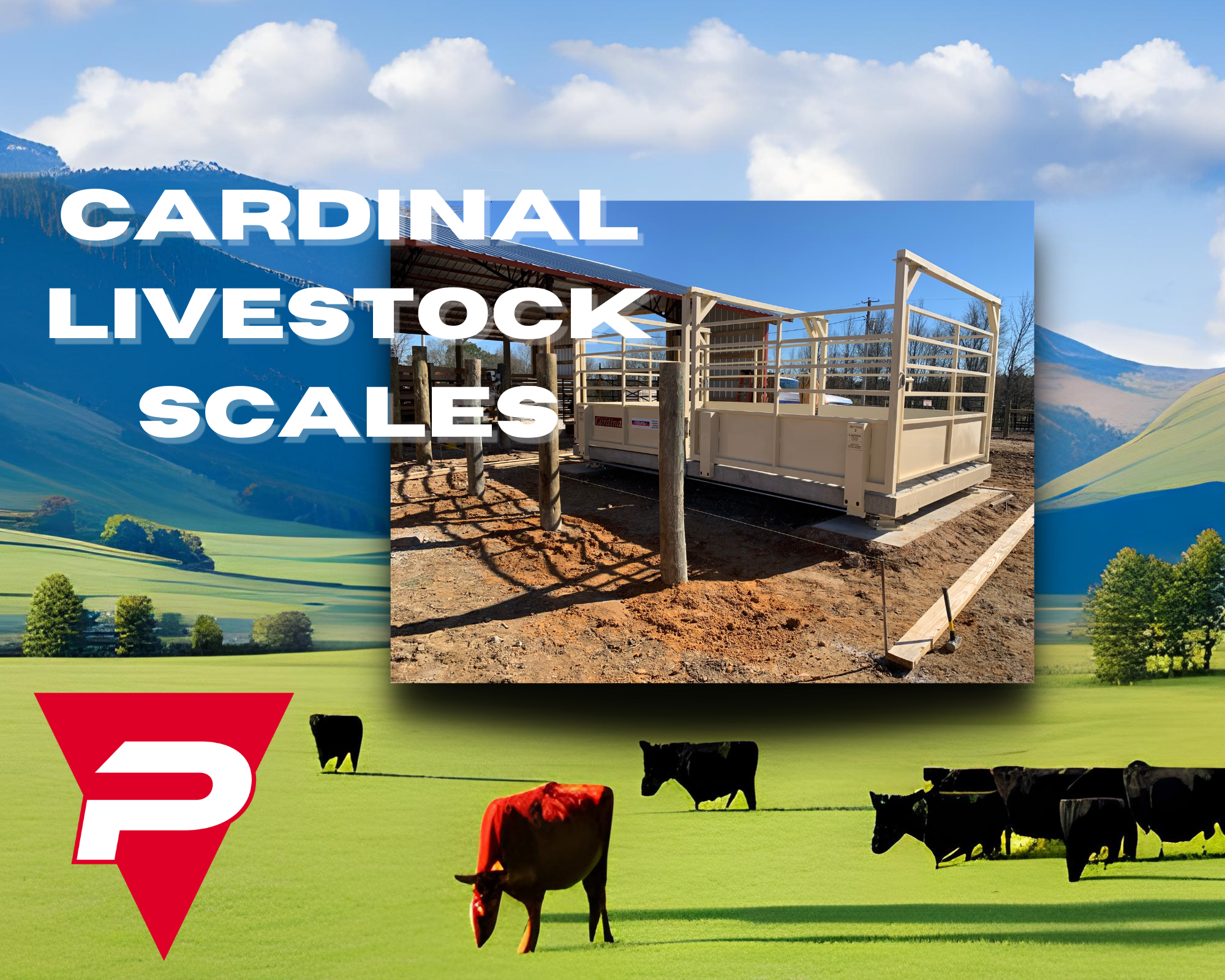 Made specifically for the farmer and rancher, Cardinal Scale’s livestock scales provide innovative solutions for a wide variety of animal weighing needs. Cardinal Scale’s Harvester, LS, and LSE models are made to weigh multiple head of cattle in stockyards, feed lots, and private farms.