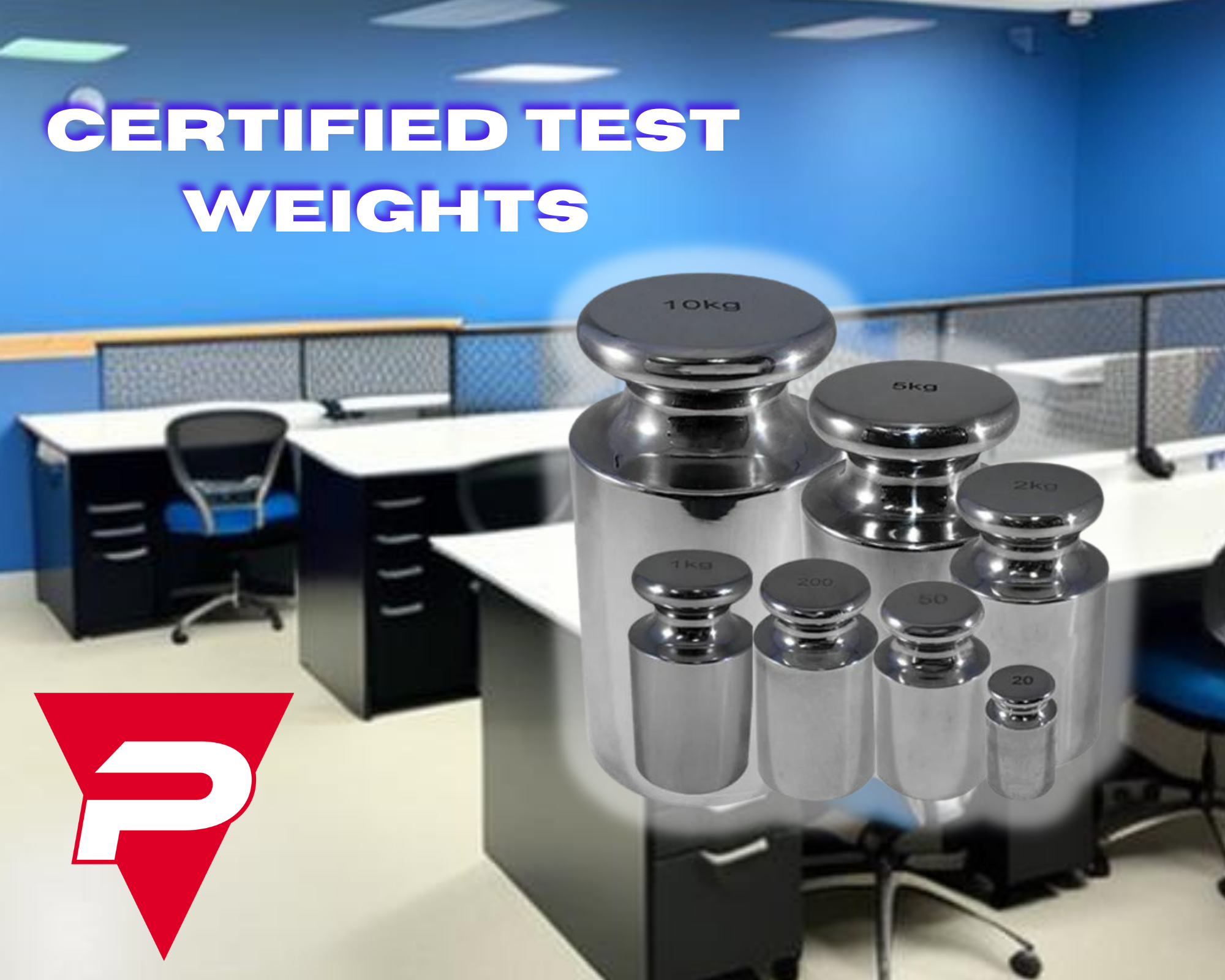 The NIST traceable test weights offered by Pioneer Scale are a reliable and accurate solution for a wide range of industrial applications.
